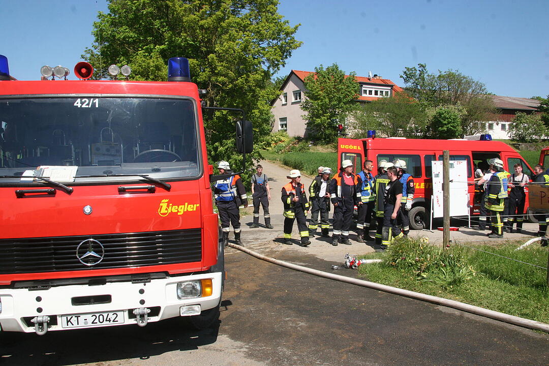 Feuer auf Aussiedlerhof