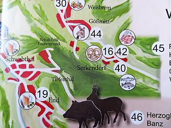 Übersichtliche Symbole sorgen für eine perfekte Orientierung auf der Karte: Jeder weiß sofort, wo es was gibt.