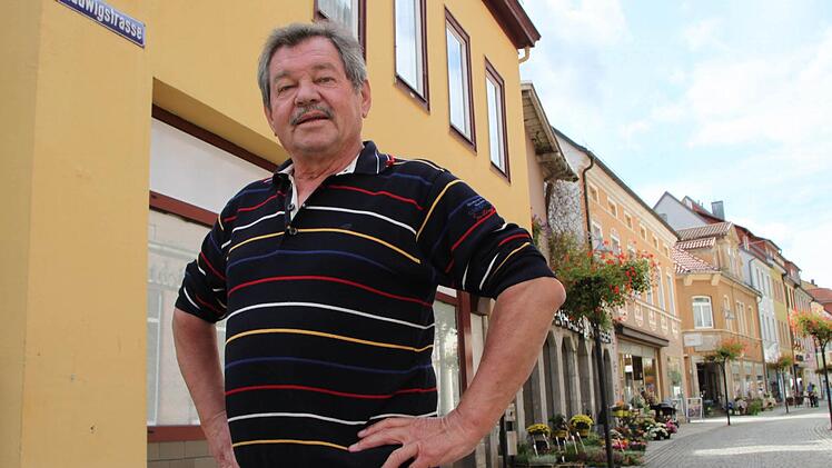 Die Belebung der Ludwigstraße ist eines - wenn nicht sogar das wichtigste - der Projekte von Hans Rohrmüller. Foto: Ulrike Müller