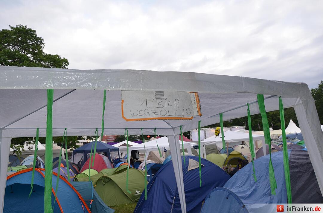 Rock am Ring 2016 Zeltplatz