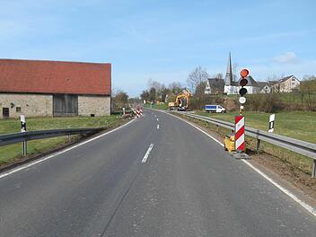 Bei Ebrach steht bereits eine Ampel. Foto: Konrad Götz