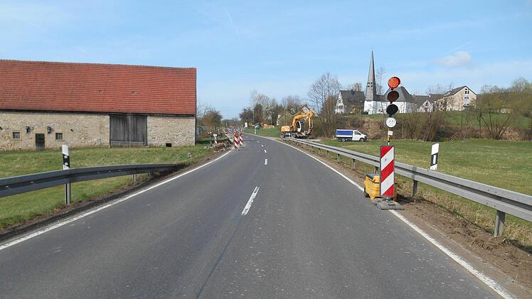 Bei Ebrach steht bereits eine Ampel. Foto: Konrad Götz