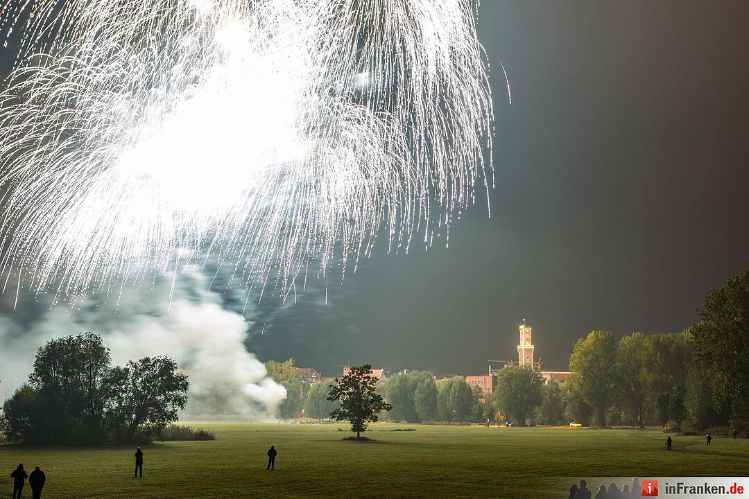 Abschlussfeuerwerk Michaelis Kirchweih 2015
