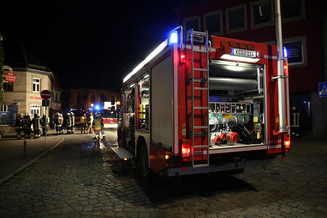 Metzgerei in Kronach brannte