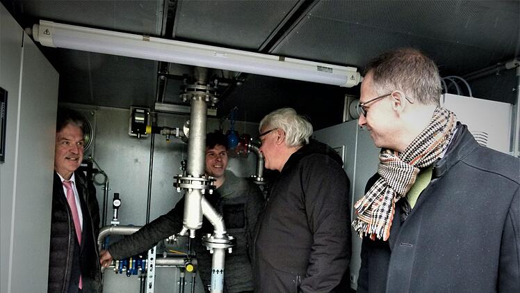 Der neue "Filter" für Treibhausgas-Emissionen auf der Deponie Höferänger ist sehr effektiv.