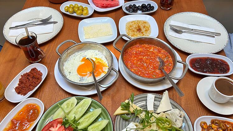 Fr&uuml;hst&uuml;ck in der T&uuml;rkei