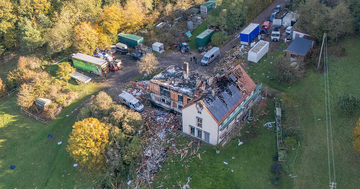 Wie kam es zur tödlichen Explosion im Kreis Haßberge? Polizei vermutet ...