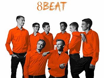 Acht junge Leute, die sich von der Bad Kissinger Musikschule kennen, haben sich zu einer Band zusammengeschlossen. Foto: 8Beat