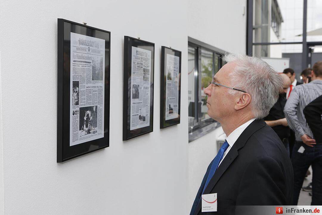 Das neue Druckzentrum der Mediengruppe Oberfranken wurde eröffnet