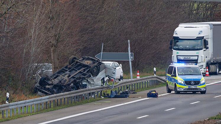Schwerer Unfall auf der A44