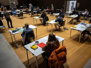 Abitur-Prüfungen an bayerischen Gymnasien