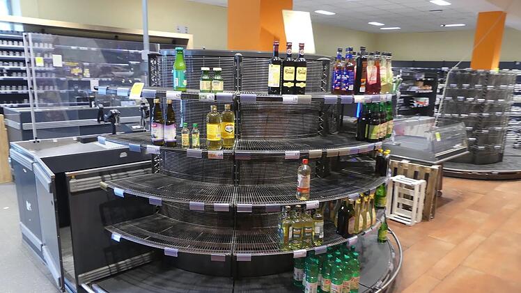 Edeka in Schwabach für immer geschlossen - große Versteigerung