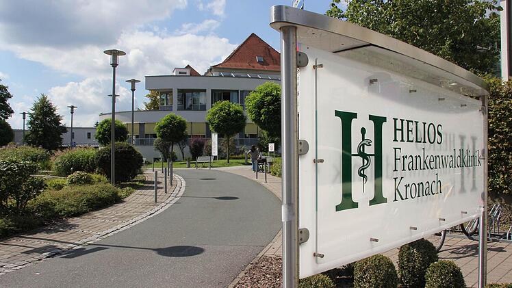 An der Helios-Frankenwaldklinik laufen die Tarifverhandlungen. 530 Personen sind von deren Ergebnis betroffen. Foto: Marco Meißner