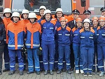 F&uuml;r strahlende Gesichter sorgte das Abschneiden der Jugendgruppen aus dem Landkreis Coburg beim Bezirksjugendleistungsmarsch. Foto: privat