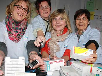 Sie sind mit Leib und Seele Pflegerinnen: Michaela Lindner, Erika Bietz, Carola Fischer und Renate Kantenwein möchten keinen anderen Beruf haben - aber weniger Bürokratie und Zeitdruck.  Foto: Diana Fuchs