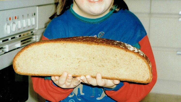 Mit ihrem besten Stück warb früher die Bäckerei Reisenweber in der Zeitung.