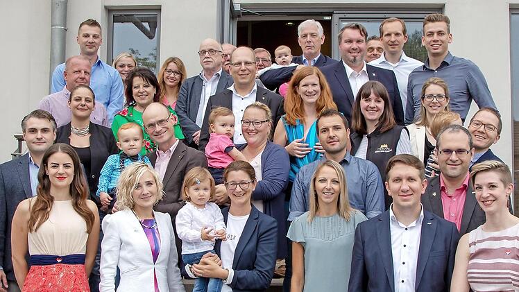 Die Kulmbacher Wirtschaftsjunioren bei der Jubiläumsveranstaltung.  Foto: privat