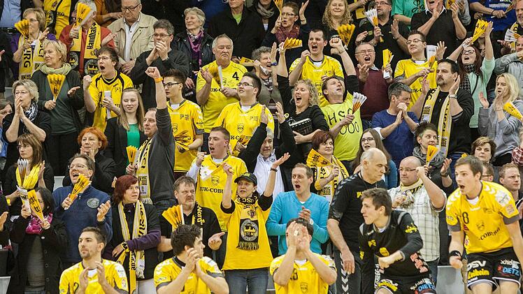 Die Handball-Euphorie in Coburg ist riesig