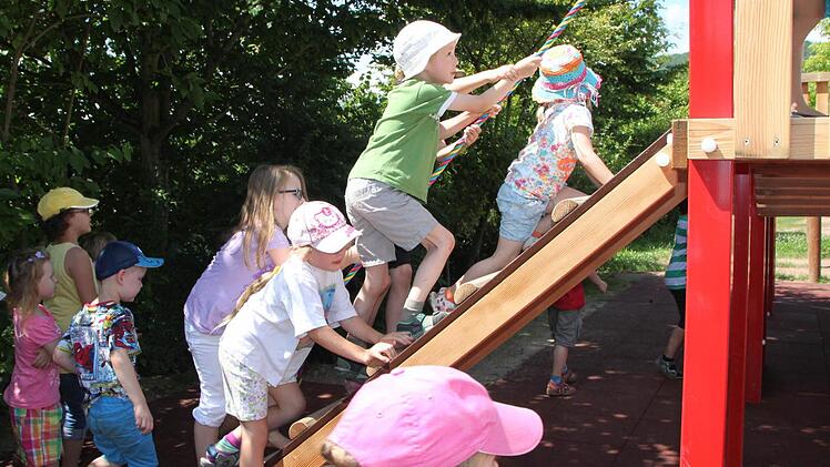 Und der Ansturm beginnt... Foto: Ulrike Müller