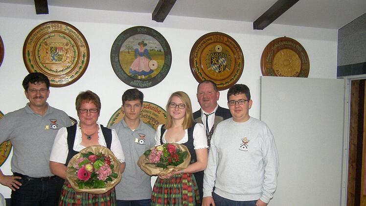 Robin Hood 2019 (von links): Stefan Walter, Sonja Bös, Justus Walter, Lucy Bös, Bruno Bös und Tristan Bayna.Foto: Wolfgang Saam