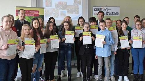 Die neuen Coolrider der Gräfenberger Schulen Foto: Petra Malbrich