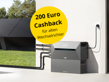 Balkonkraftwerk-Speicher: Starke Aktion - 200 Euro Cashback beim Kauf der Anker Solarbank 2