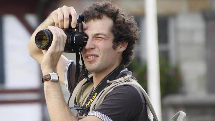 Pavlo Dyban hat ein Auge dafür, was den Zauber Frankens ausmacht.  Foto: Löwisch