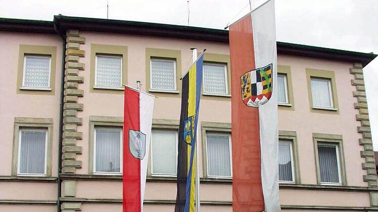 Das Rathaus von Michelau vor dem Umbau. Foto: Archiv