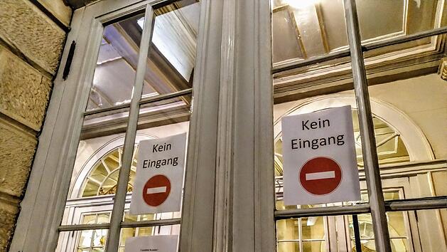 Lockdown verl&auml;ngert: Das Publikum des Landestheaters Coburg muss auch im Dezember noch drau&szlig;en bleiben.Foto: Jochen Berger