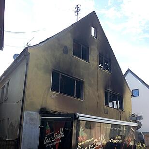 Asylheim in Gößweinstein brennt - der Tag danach