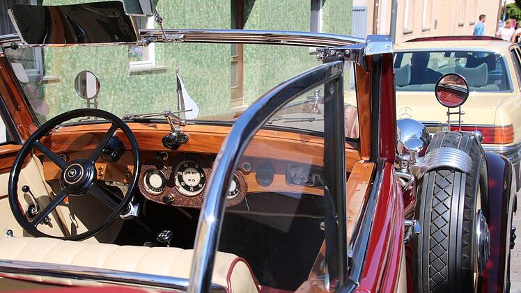 Details des Horch 830  Sport-Cabriolet, Bahjahr 1933Matthias Einwag