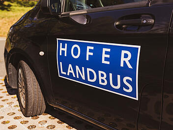 Hofer Landbus fährt jetzt in 10 weiteren Gemeinden - diese Haltestellen werden bedient