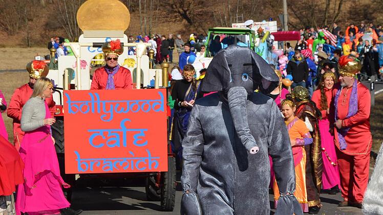 Faschingsumzug des Premicher Vereinsrings. Foto: Peter Rauch