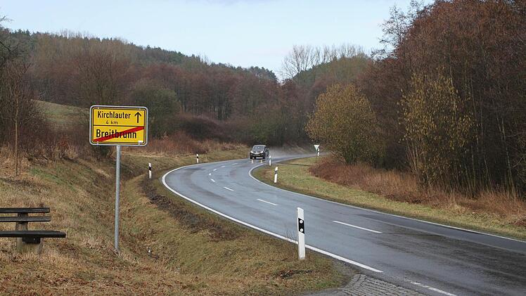 Bei Breitbrunn beginnt der neue Radweg und führt Richtung Kirchlauter. Foto: Günther Geiling