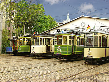 N&uuml;rnberg: Historisches Stra&szlig;enbahn-Depot St. Peter &ouml;ffnet seine Tore