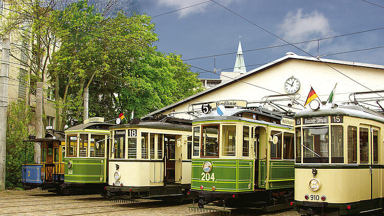 N&uuml;rnberg: Historisches Stra&szlig;enbahn-Depot St. Peter &ouml;ffnet seine Tore