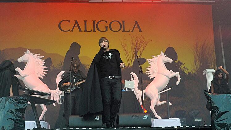 Aus den Charts direkt auf die gro&szlig;e Rock im Park-B&uuml;hne: Caligola.