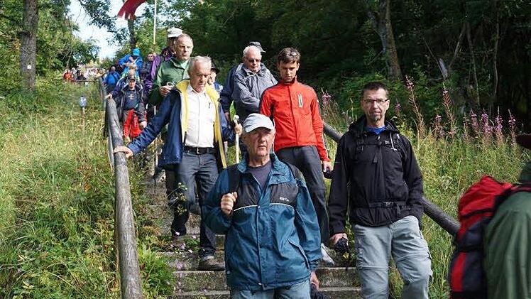 Impressionen von der Kreuzbergwallfahrt. Foto: Marion Eckert
