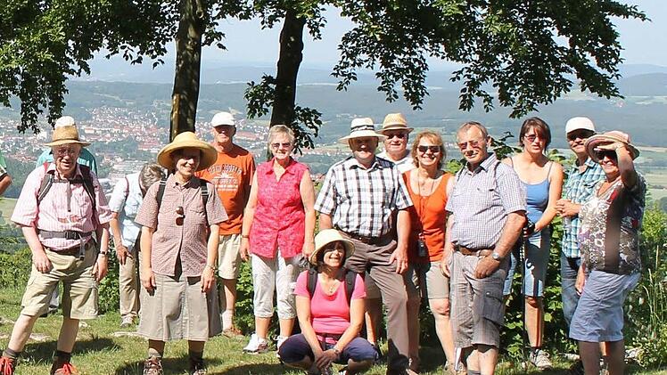 Die zweite Gruppe Teilnehmer.