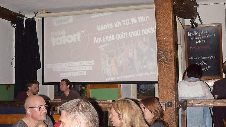 Volles Haus: Der Frankentatort zieht die Gäste an. Foto: Lisa Konstantinidis