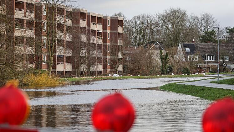 Hochwasser in Niedersachsen - Lilienthal