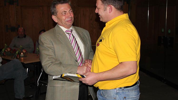 Geschenk vom Stellvertreter Mario Winkelmann.