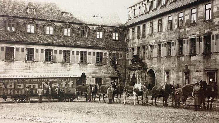 Übernahme der Möbel- und Bahnspedition Adam Neff in der Webergasse