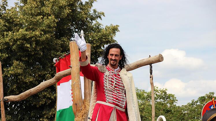 Rakoczy-Festzug 2018 in Bad Kissingen Foto: Benedikt Borst