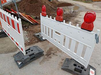 Baustelle, Sperrung