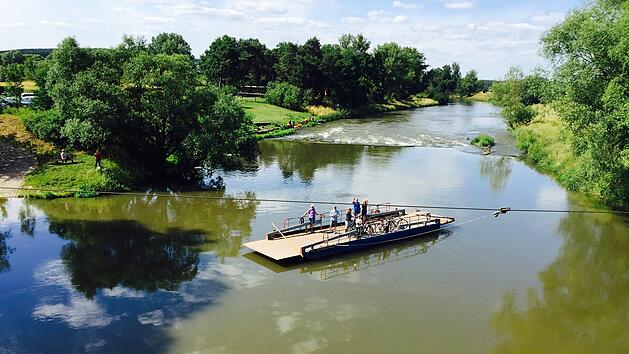 Pettstadt: Fähre stellt Betrieb vorübergehend ein - "Aufgrund von Niedrigwasser"