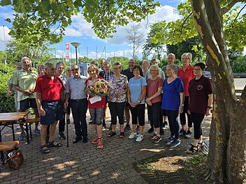 Lichtenfels: Leiterin der Herzsportgruppe nach 21 Jahren verabschiedet