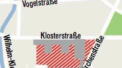 Dort haben die Archäologen gebuddelt.