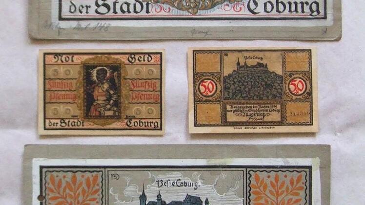 Coburger Notgeld Foto: Initiative Stadtmuseum