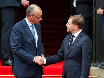 Antrittsbesuch des Bundeskanzlers in Sachsen